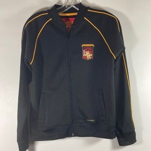 Hard Rock Cafe Black Gold Trim Jacket Size M NWT